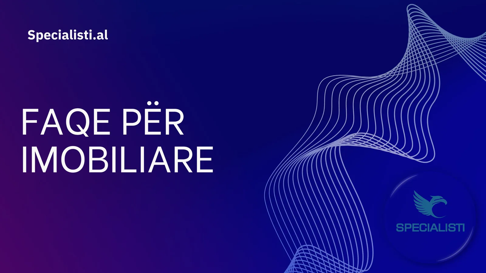 Faqe për Imobilare - Një mundësi për të shitur prona të ndryshme